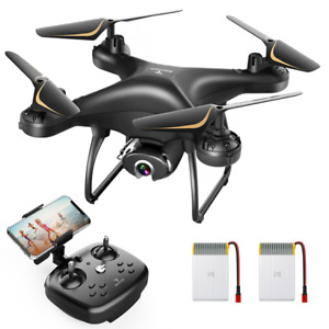 Snaptain SP650 WiFi FPV Drone With 2K Camera Voice/Gesture Control Headless Mode