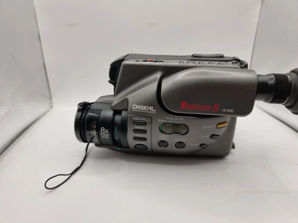 Minolta Master 8-418 Video Camcorder  untested - Image 1 of 4