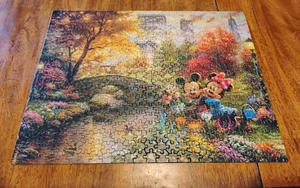 Thomas Kinkade Mickey & Minnie Central Park 500 Teile - Bild 1 von 2