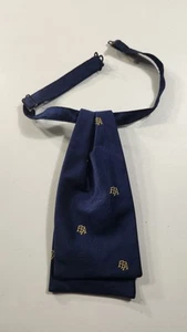 FFA Women’s Neck Tie Scarf Future Farmers Of America National Blue Gold Short - Picture 1 of 4