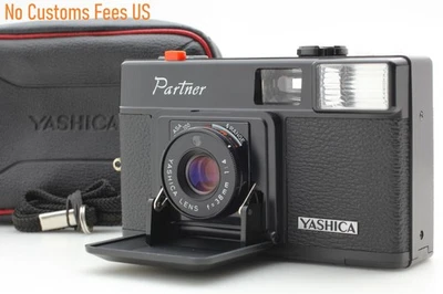Flash OK！[MINT w/case ]  Yashica Partner 38㎜ f/4 35㎜ Film Camera From JAPAN - Image 1 of 4