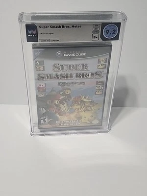 Super Smash Bros Melee Nintendo GameCube Sealed MIJ Wata 9.2 B+ JAPAN 1st Print - Image 1 of 4