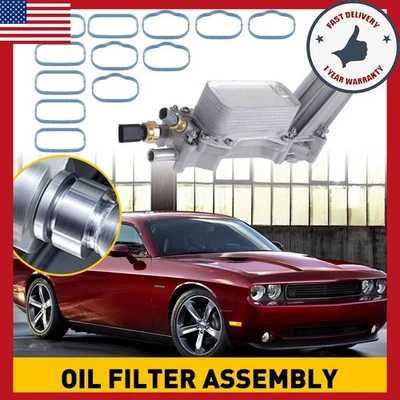 Carcasa de filtro de aceite de motor nueva para ProMaster Ram 1500 2500 3500 2014-2016 3,6 L V6 Foto 1 de 4