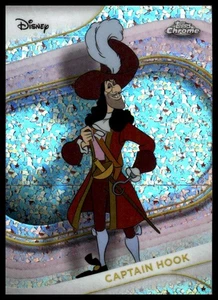 Mini-diamantes aguamarina Captain Hook Topps Chrome Disney #160 2025 - Imagen 1 de 2