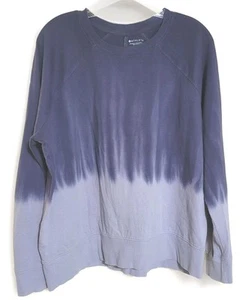 Athleta Sundown Dip Dye Shirt Medieval Violet Plus Tie-Dye 1X Gorpcore Top  - Picture 1 of 3