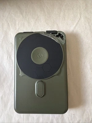 The Ridge Magnetic Power Bank Matte Olive Green 10000 mAh READ* PREOWNED! - Image 1 of 4