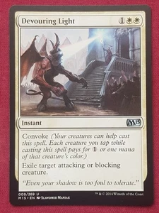 Magic The Gathering 2015 CORE SET M15 DEVOURING LIGHT white card MTG - Picture 1 of 2