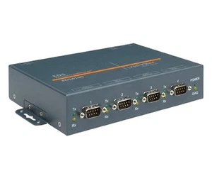 Lantronix EDS4100 4-Port Device Server with PoE - 4 x DB-9 , 1 x RJ-45 - Afbeelding 1 van 1