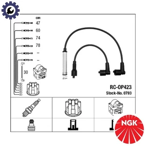IGNITION CABLE KIT 0793 FOR VAUXHALL NOVA/Hatchback COMBO/Mk OPEL CORSA VITA - Picture 1 of 10