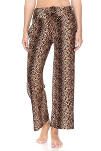 Cheetah Print Soft Lounge Pajama Pants - Picture 1 of 3