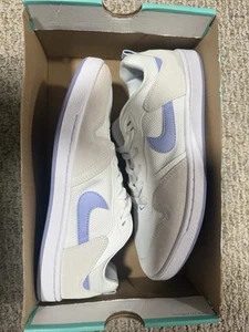 NEW Nike Alleyoop SB Summit White Light Thistle Shoes Womens Size 11 CQ0369 102 - Picture 1 of 5
