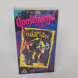 Goosebumps A Night in Terror Tower (VHS Tape) R.L. Stine - Picture 1 of 8