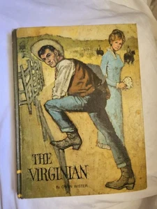 THE VIRGINIAN, Owen Wister (1968) HC Vintage Book Illustrated - Bild 1 von 6