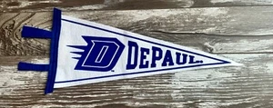 DePaul Blue Demons NCAA Wool Pennant - Picture 1 of 1