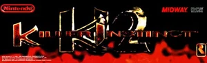 Killer Instinct 2 Arcade Marquee/Sign (Arcade1Up 17.75" x 5") - Picture 1 of 3