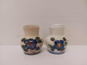 Vintage Hand Painted Red Wing Pottery "Orleans" Salt and Pepper Shakers - Picture 1 of 8