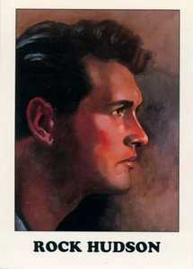 AIDS Awareness Prototype Card 5 Rock Hudson - Picture 1 of 2