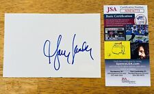 Garry Shandling Signed Autographed 4x6 Card JSA Certified