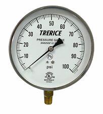 Trerice 200 PSI 4 1/2" Pressure Guage 620B4502LA130