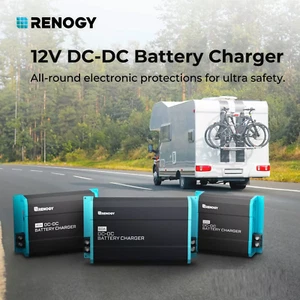 Renogy 20/40/60A DC to DC 12V Battery Charger RV Caravan for AGM Lithium LifePO4 - Picture 1 of 32