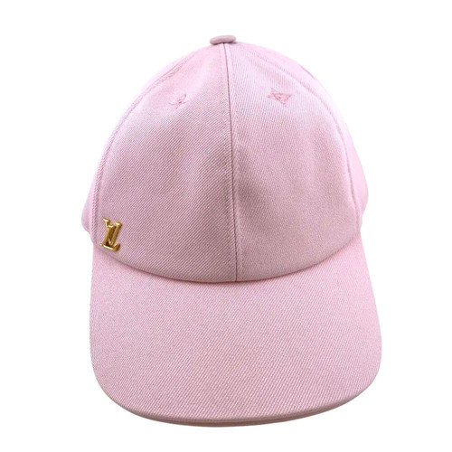 LOUIS VUITTON（LV） LOUIS VUITTON M7061L Cap LV Iconico cappello berretto baseball cotone rosa dal Giappone