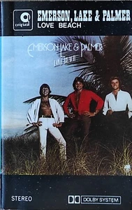 EMERSON, LAKE & PALMER Love Beach UNIQUE RARE CASSETTE - Picture 1 of 4