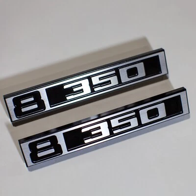 1967-1972 C10 350 Chevrolet Chevy GMC Truck Fender Emblem Foto 1 de 4