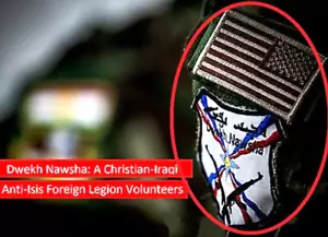 Christian-Miliz Anti-ISIS Fremdenlegion Kämpfer im Irak: Dwekh Nawsha 2-PC - Bild 1 von 14