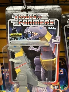 Transformers Grimlock Dino Autobot Super7 ReAction 3.75’’ Figure Dinobot Wave 5 - Picture 1 of 2