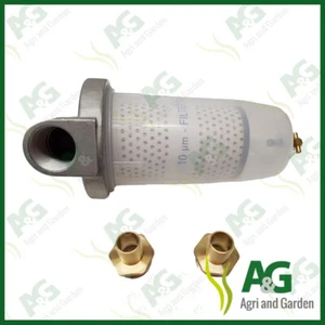 Diesel Tank Filter Assembly  1" Bsp C/W Hose Tails - Picture 1 of 4