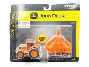 1/64 John Deere 6220 Tratcor Fwa With Batwing Mower, DOT Orange - Picture 1 of 1