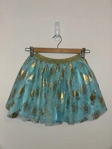 Girls Size 6 Teal Disney Princess Jasmine Tulle Skirt - Picture 1 of 6
