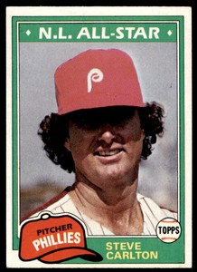1981 Topps Steve Carlton  EX Philadelphia Phillies #630