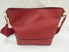 POLO RALPH LAUREN 2Way Shoulder Bag Red Leather Ladies Beautiful From Japan Used