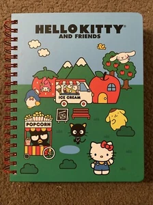 Hello Kitty Spiral Notebook Blank Monthly Planner/Journal Include Stickers - Picture 1 of 11