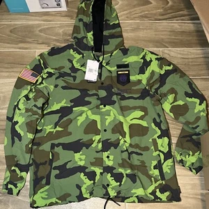 NIKE LSU Camo Woven Jacket DQ2232-328 Military Wind Breaker Men’s Size XL - Picture 1 of 13