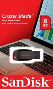 8GB 16GB 32GB SanDisk Memory Stick SDCZ50 USB 2.0 Flash Pen thumb Drive NEW - Picture 1 of 4