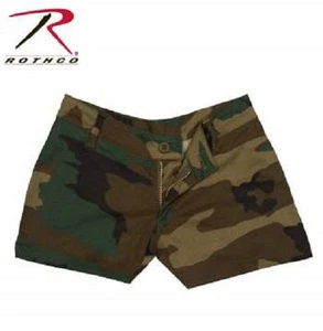 Pantalones cortos para mujer Rothco 3376 Woodland camuflados tallas Xsmall - Xlarge - Imagen 1 de 1
