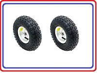 New  Pair Ironton 10" Dolly Tire & Wheel 300lb Capacity Sawblade Pattern