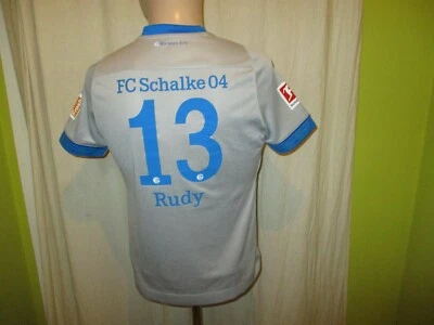 FC Schalke 04 umbro Auswärts Trikot 2018/19 "GAZPROM" + Nr.13 Rudy Gr.164 Neu - Bild 1 von 4