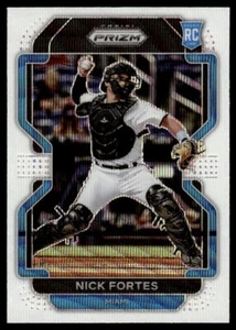 2022 Panini Prizm White Wave Prizm #172 Nick Fortes RC - Picture 1 of 2