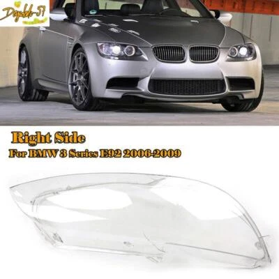 Cubierta de lente de faro delantero transparente pasajero para BMW M3 E92 E93 serie 3 2006-2009 Foto 1 de 4