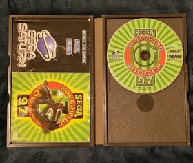 Sega Saturn Game - SWWS Sega Worldwide Soccer 97 With Manual 