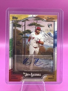Topps X Bob Ross Joy of Baseball 2025 automático/99 salpicaduras de pintura para tarjetas Niko Kavadas - Imagen 1 de 2