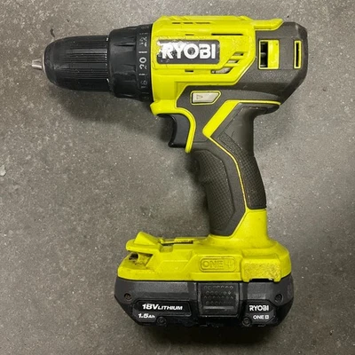 Taladro RYOBI 1/2" P215VN con batería de 1,5 Ah Foto 1 de 4