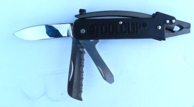 NUEVO, NOS SOG Micro ToolClip Multiherramienta Excelente Seki Hecho en Japón, NUNCA USADO Foto 1 de 2