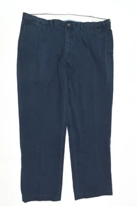 Polo Ralph Lauren Chino Pants Mens 40x30 Navy Blue Cotton Twill Classic - Picture 1 of 13