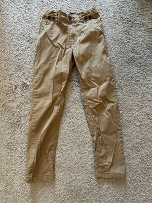 Pantalones OshKosh B'Gosh Caqui Escuela/Uniforme Niños Talla 7 E-Z Cintura Ajustable Foto 1 de 4