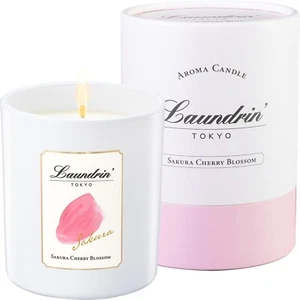 Laundrin Aroma Kerze Sakura Kirschblüte 180g Made In Japan - Bild 1 von 5
