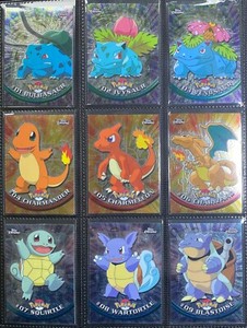 Pokemon Topps CHROME Series 1 - Complete set 78/78 - NEAR MINT condition
